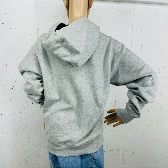 Champion Size Small Gray Chenille Hoodie Sweatshirt - Picture 6 of 15